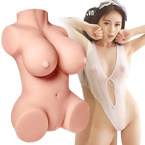 Compact Half Body Silicone Sex Doll Soft Realistic