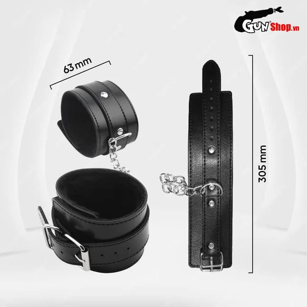Chisa Behave Premium Adjustable Luxury Fetish Handcuffs — photo 3