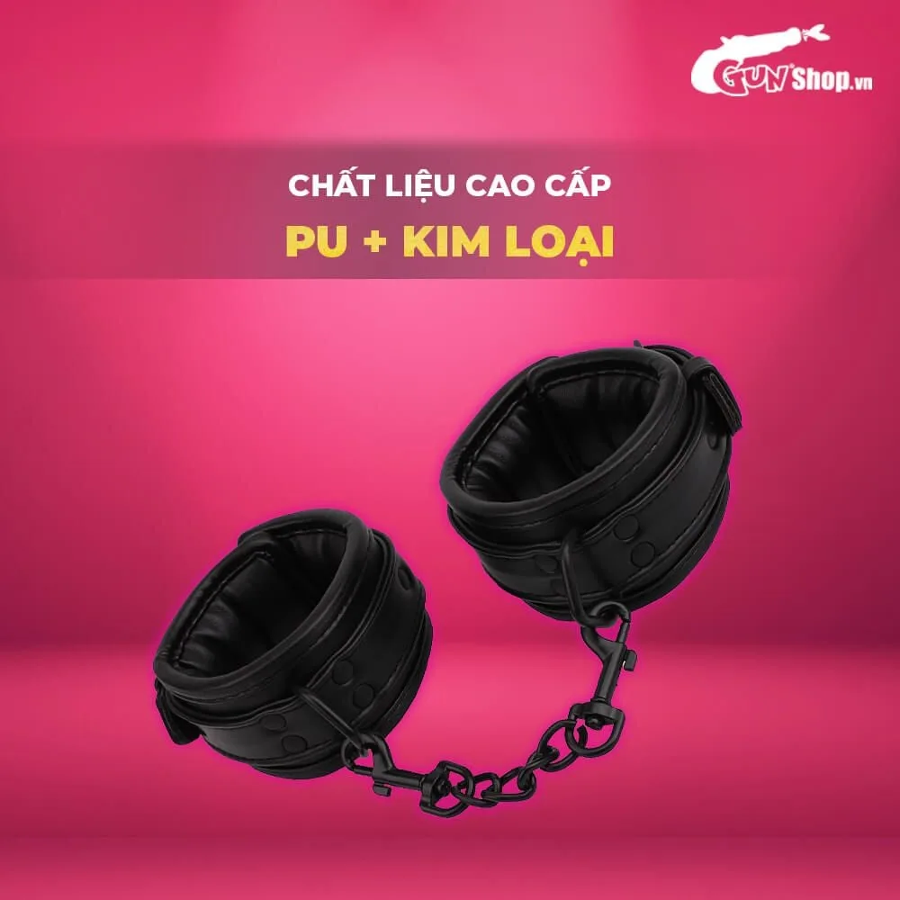 Chisa Euphoria Deluxe PU Ankle Cuffs BDSM Restraints — photo 5