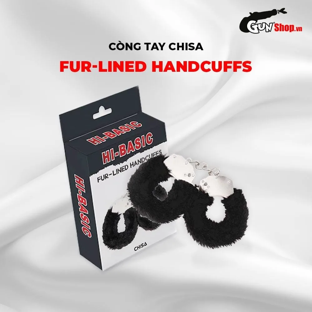 Chisa Fur-Lined Handcuffs BDSM Restraints Play — photo 4