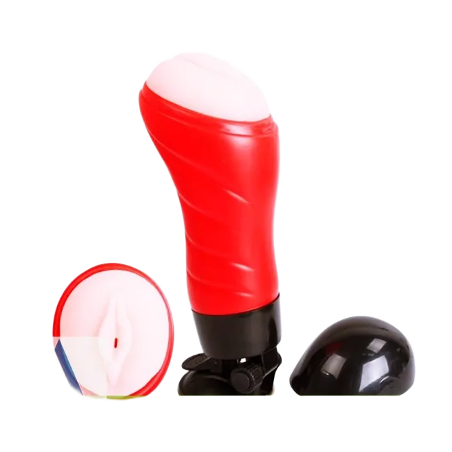 Crazy Bull Delia Vibrating Masturbator with 12 Sound Modes