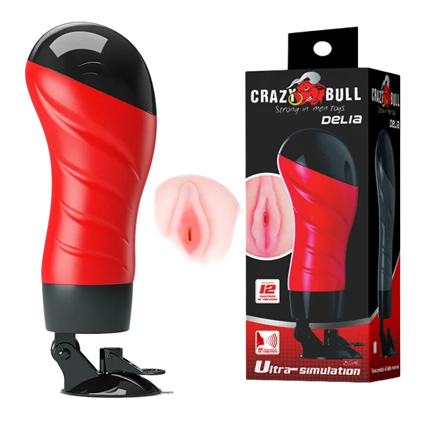Crazy Bull Delia Wall-mounted Vagina With Vibration Sound