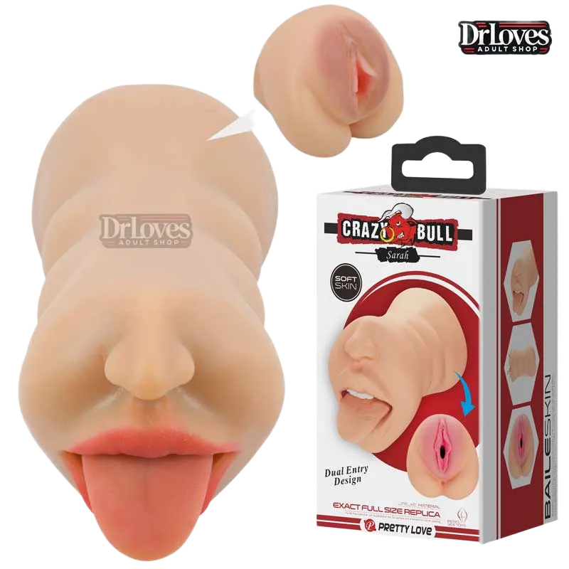 Crazy Bull Sarah Double Ended Realistic Silicone Toy