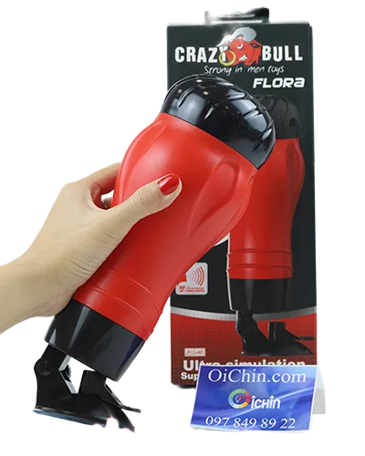 Crazy Bull Wall-Mount Vibrating Realistic Male Masturbator