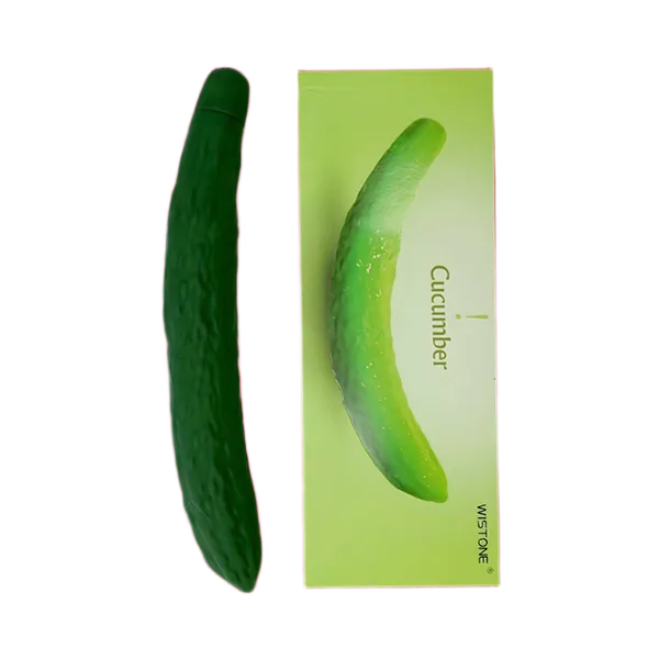 Cucumber Wistone Super Vibrating Realistic Silicone Dildo