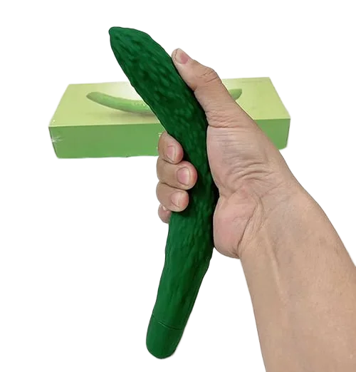 CucumberStyleDiscreetSiliconeVibratorJapaneseBrand