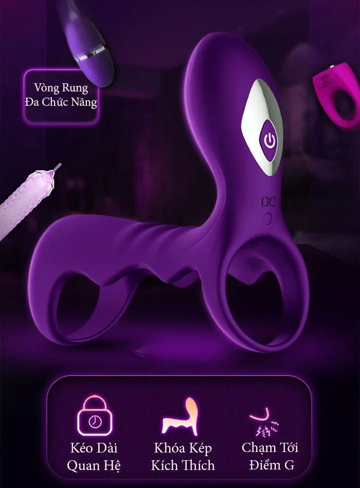 Omysky BD10Q High-Quality Multi-Frequency Vibrating Penis Cage — photo 4