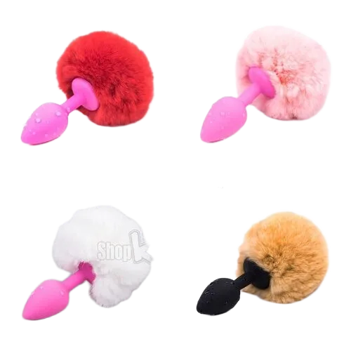 Cute Bunny Tail Anal Plug for Discreet Pleasure