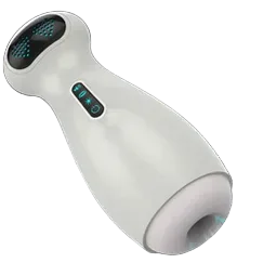 Cute Robot Automatic Sucking Vibrating Male Masturbator 10 Modes