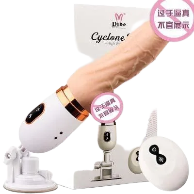 CyClone Fire Dibe Heated Rotating Masturbator for Intense Pleasure