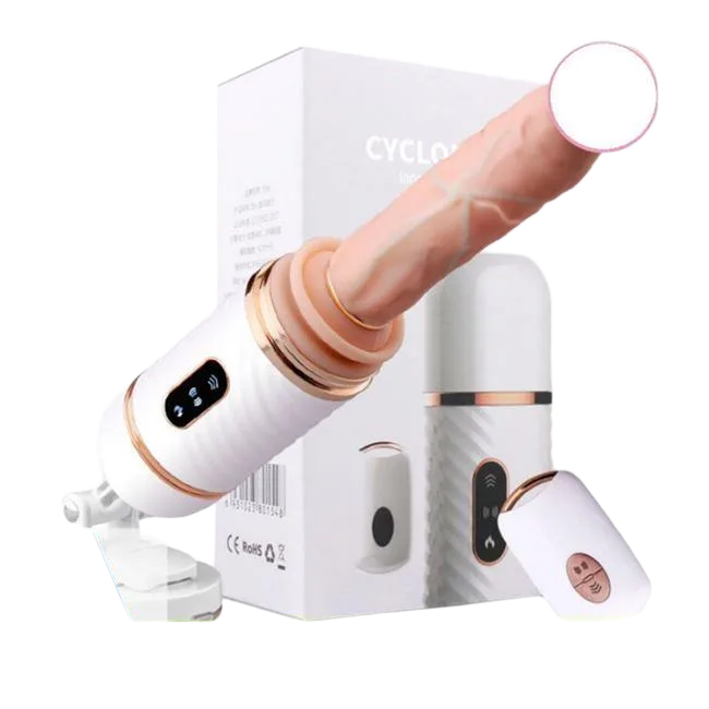 Cyclone Fire Heated Thrusting Female Vibrator Premium