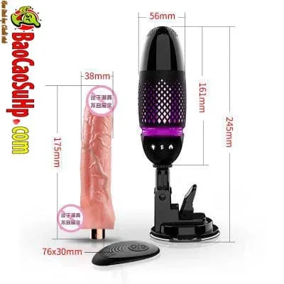 Premium Purple Mystery Automatic Thrusting Vibrator Durable High Quality — photo 2
