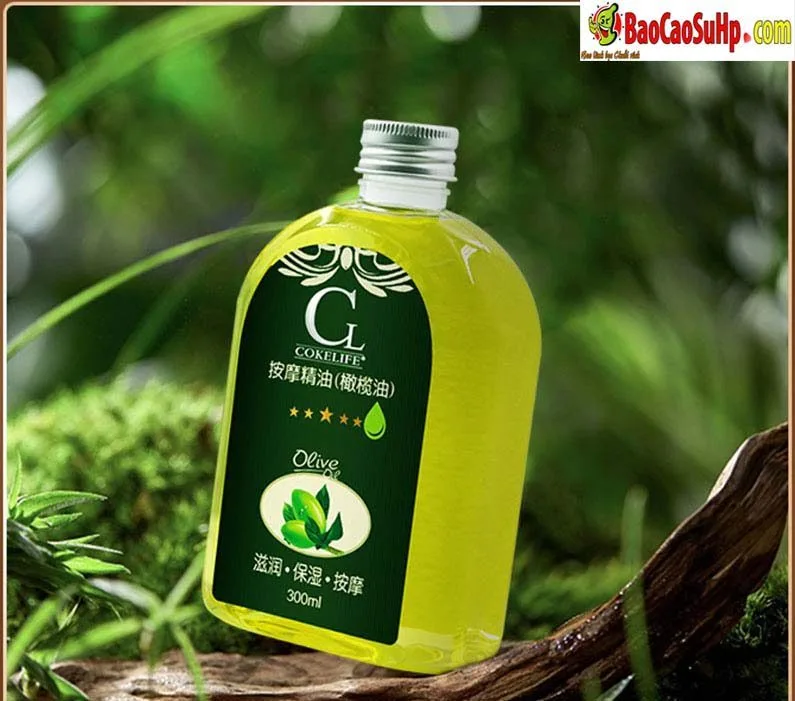 Cokelife olive massage oil natural lubricant 300ml — photo 5