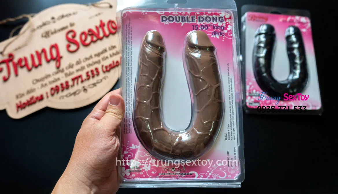 Double-Ended Pleasure Toy for Lesbians Flexible Soft — photo 2