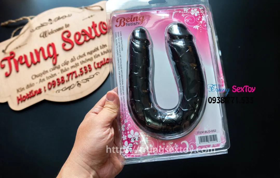 Double-Ended Pleasure Toy for Lesbians Flexible Soft — photo 4