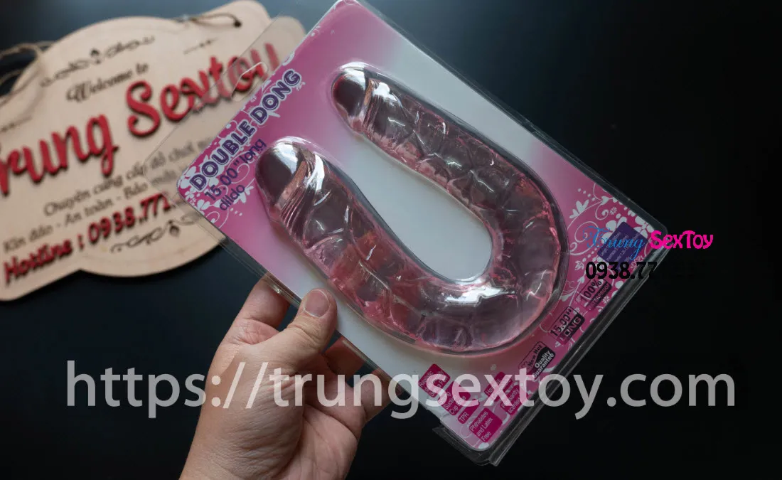 Double-Ended Pleasure Toy for Lesbians Flexible Soft — photo 6