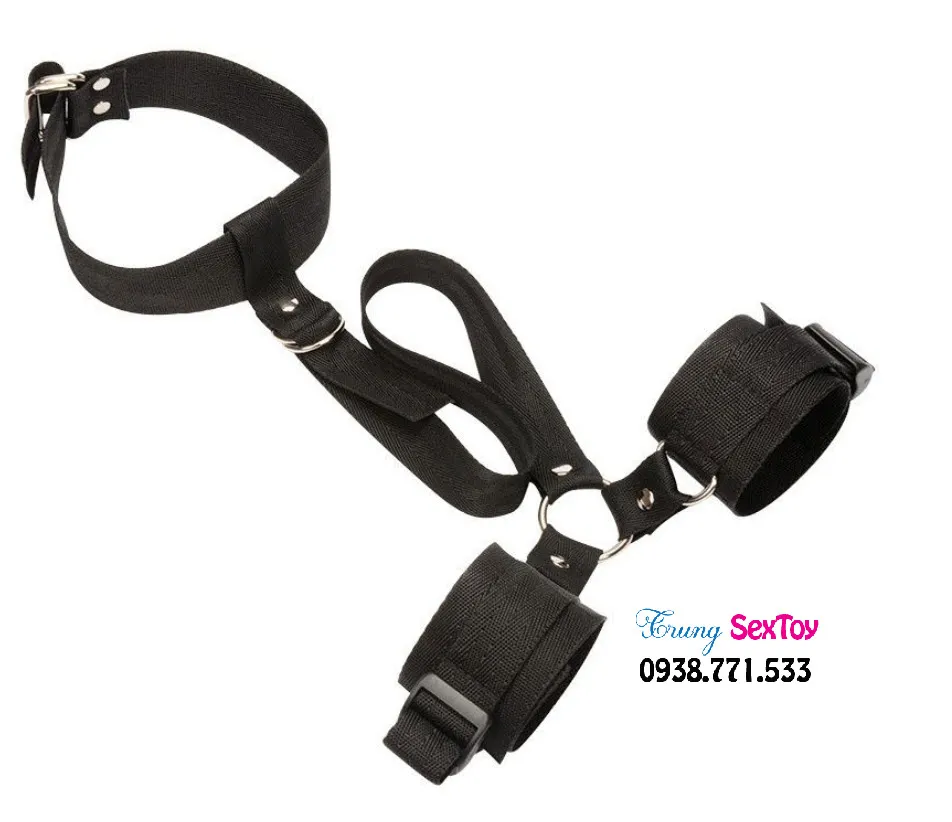BDSM Handcuffs, Adjustable Restraints for Couples' Play — photo 3