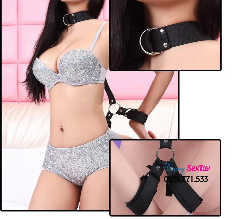 BDSM Handcuffs, Adjustable Restraints for Couples' Play — photo 2
