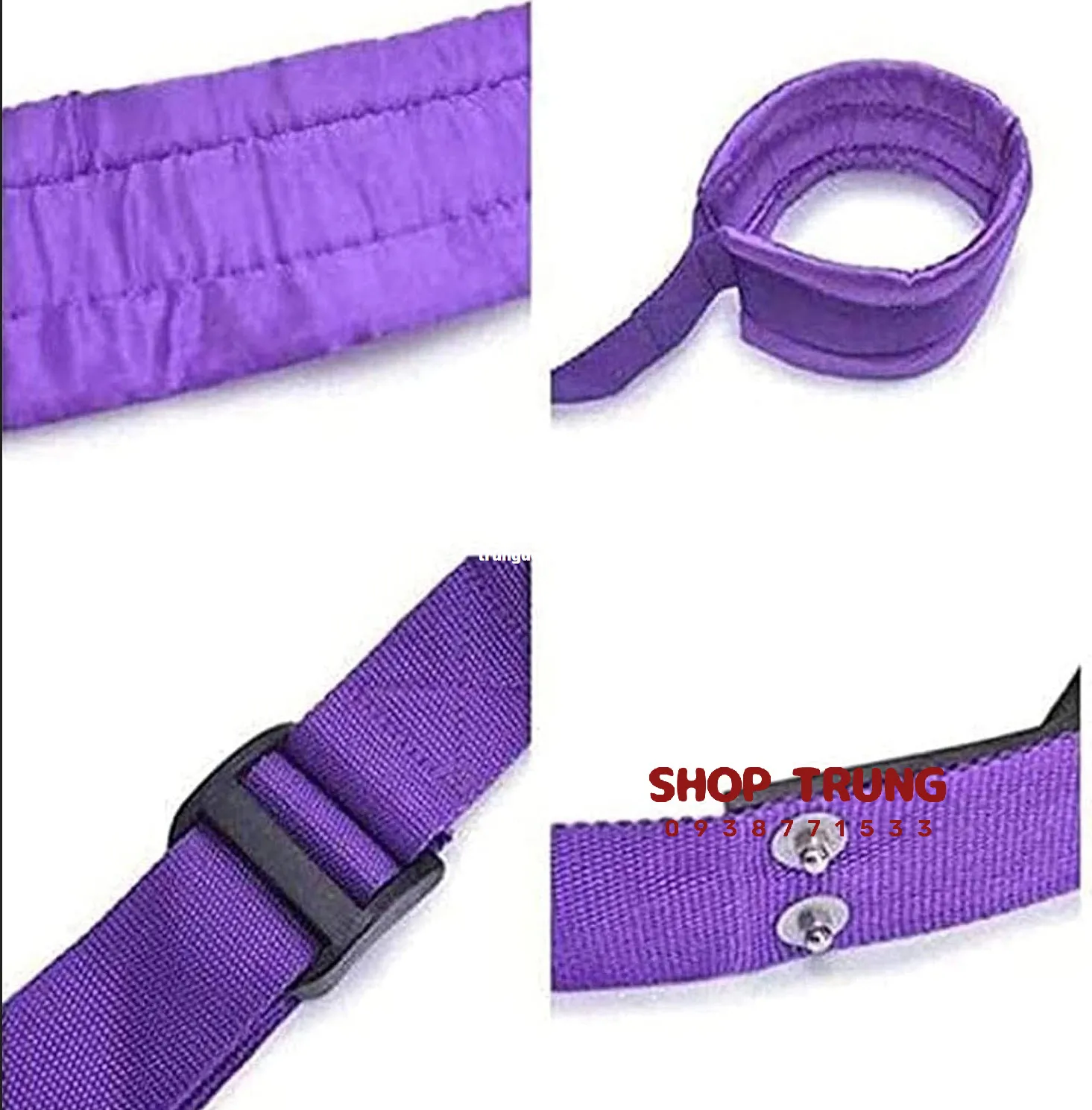 360 Degree BDSM Suspension Rope Strong Secure Adjustable Black — photo 7