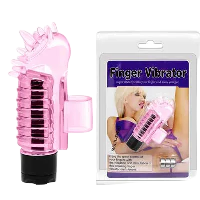 DC10D Powerful Silicone Finger Vibrator Stimulate Intense