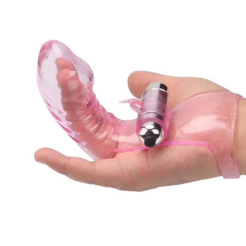 DC10T Silicone Finger Vibrator G-Spot Stimulator