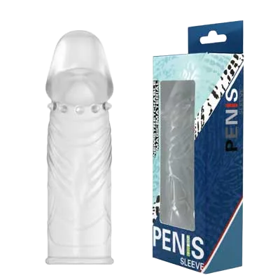 DC14C Transparent Silicone Penis Enlarging Condom