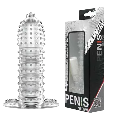 DC14G Extra Spiked Ribbed Condom Female Perfect Stimulation
