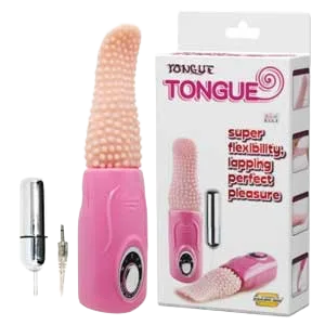 DC22 Clitoral Tongue Vibrator Powerful Massage silicone Adult Toy
