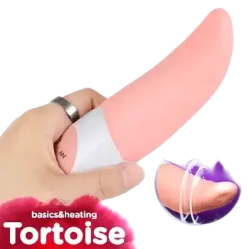 DC22A Heated Clitoral Tongue Vibrator 2-in-1 Female Stimulation Massage