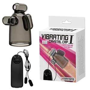 DC33 Cock Sleeve Vibrating Condom Male Masturbator