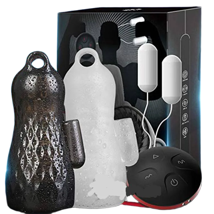 DC33C Powerful Silicone Penis Massager Prevent Premature Ejaculation