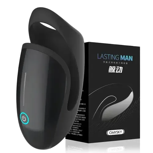 DC33K Male Cock Ring Vibrator Delay Climax Toy