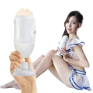 DC45C Male Safe T-Skin Masturbation Cup ABS 500g Portable