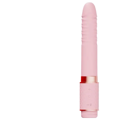 DC50 Mini Rechargeable Vibrating Thrusting Masturbator Silicone