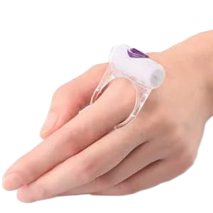 DC59 Male Vibrating Ring Delay Erection Performance Enhancer