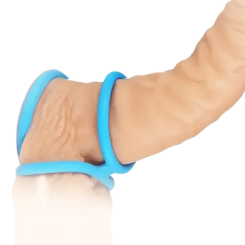DC60F Silicone Adjustable Cock And Ball Ring Lock Clamp
