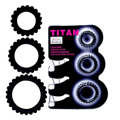 DC60U Silicone Cock Ring Delay Sex Enhancer for Men