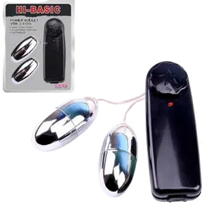 DC61C Dual Strong Stainless Steel Egg Vibrator Women