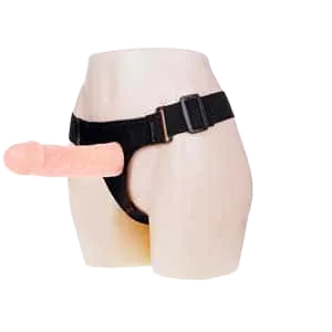DC65F Small Hollow Strap-On Durable Male Aid for Couples