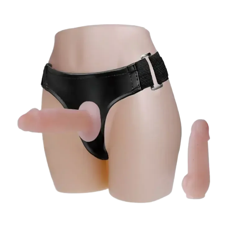 DC65N Small Strap-On Dildo Adjustable Double Heads