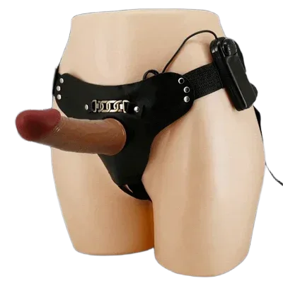 DC65T Hollow Strap-On Vibrating Dildo Remote Control