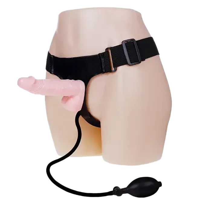 DC65Y Inflatable Strap-on Silicone Realistic Size Adjustable