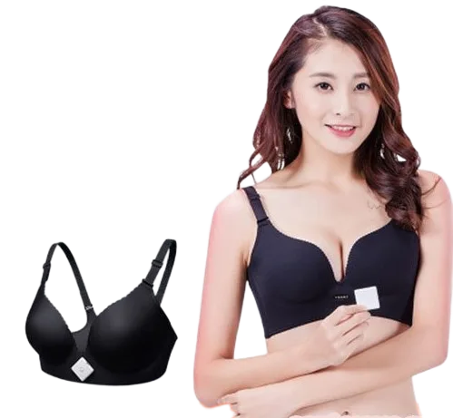 DC67C Heated Breast Massage Bra for Female Enhancement