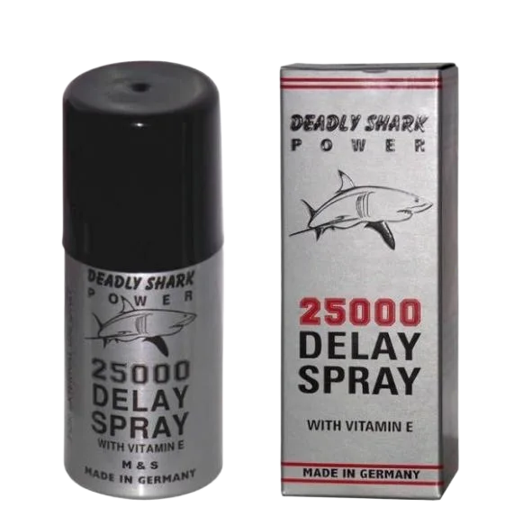 Deadly Shark Delay Spray for Prolonged Male Performance