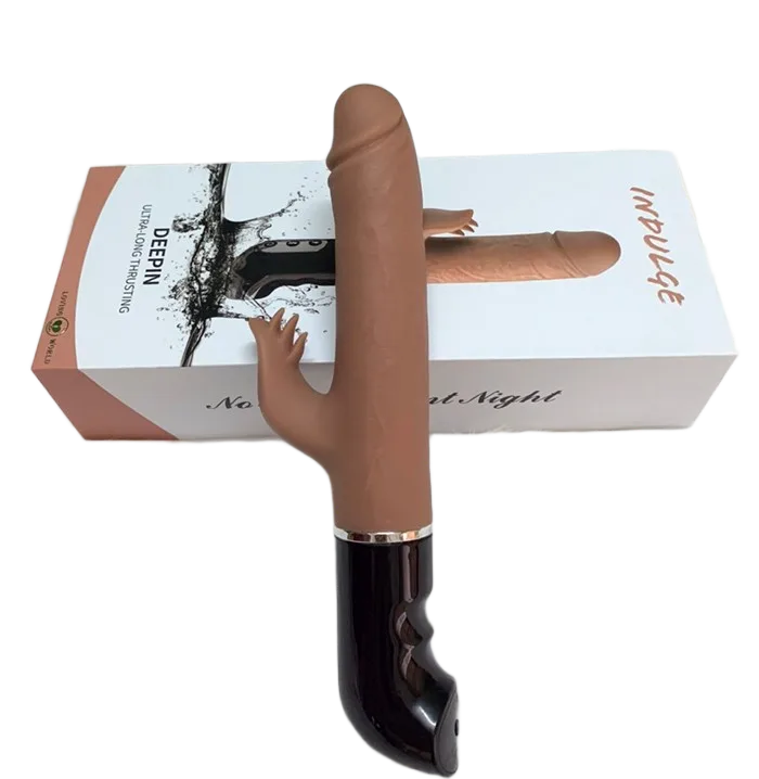 DeePin USA Silicone Licking Thrusting Powerful Vibrator