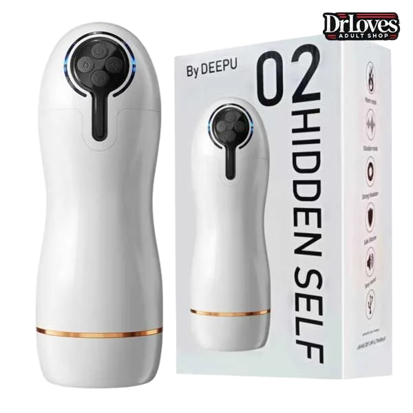 Deepu Heated Auto Masturbator 10 Vibration Sounds Waterproof