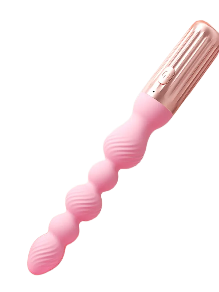 Desire Beads 2-in-1 Soft Round Anal Vibrator Stimulator