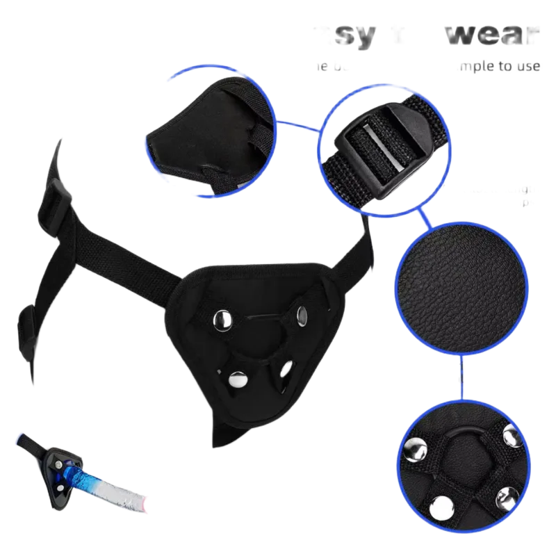 Detachable Strap-on Harness for Couples Durable Comfortable