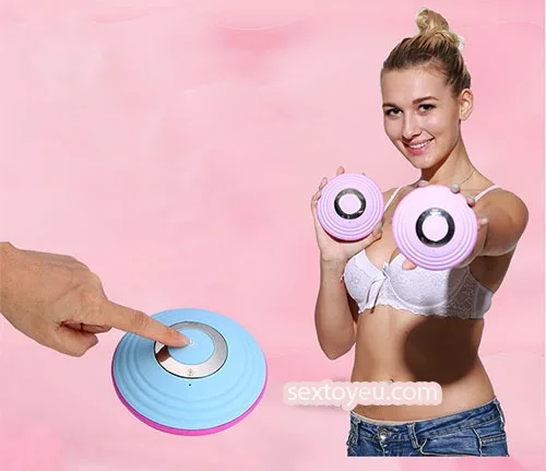 Remote-Controlled Silicone Breast Massage Pads – Enhance Growth — photo 2