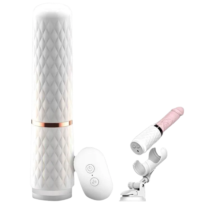 Diamond Premium Vibrating Thrusting Heating Realistic Dildo